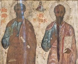 Earliest images of Apostles - Peter and Paul