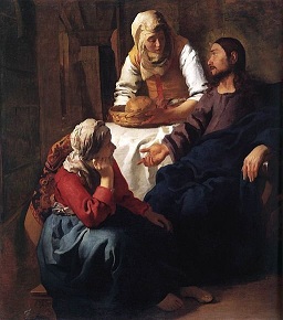 Mary, Martha and Jesus